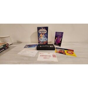 VINTAGE CINDERELLA - Walt Disney's - Masterpiece Collection - W/pamplets RARE
